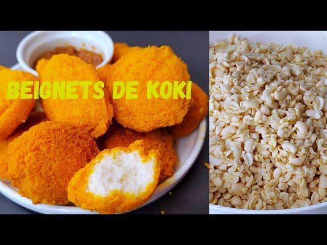 Croustillants beignets de koki  /Black eyed beans puff puff Beignets de haricots / Akara / Acara