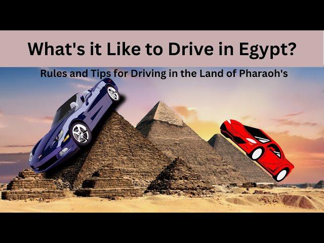 What's it Like to Drive in Egypt?  Rules and Tips for Driving in the Land of Pharaoh's