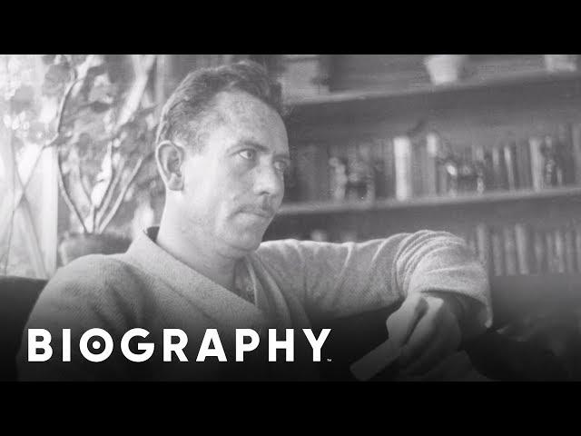 John Steinbeck - Nobel Prize Author | Mini Bio | BIO