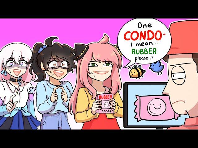 "Buying Rubber" with Friends for the First Time