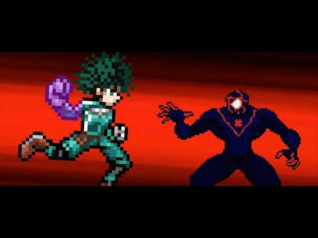 Miles Morales VS Izuku Midoriya (Spider-Man vs My Hero Academia Animation)