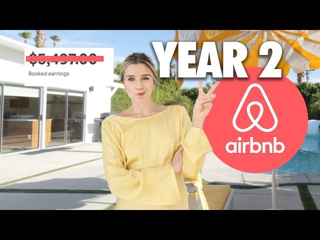 How Much My Airbnb Made In Year 2! (Did we finally make money?)