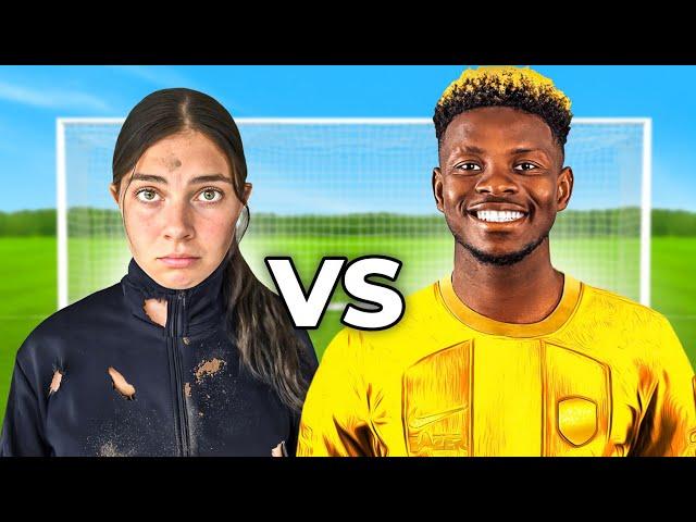 $1 vs $1,000,000 Football Player!