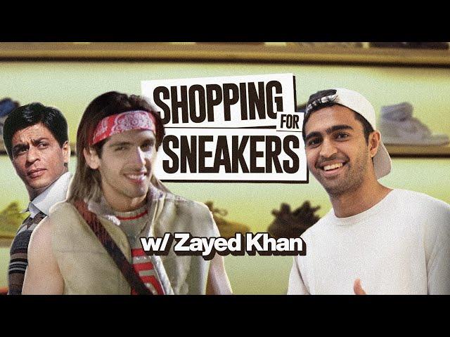 ZAYED KHAN SPENT HOW MUCH? | Shopping for Snkrs