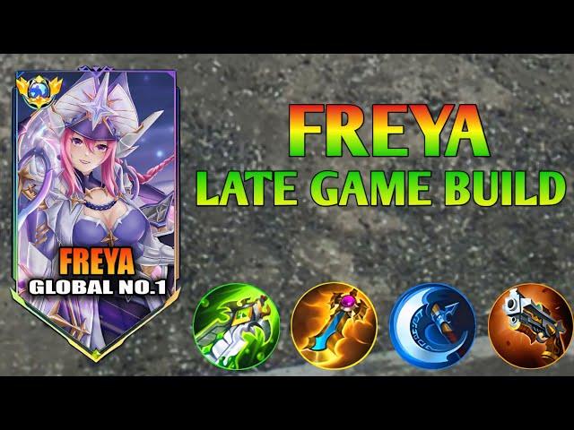 DON'T TRASHTALK FREYA IN EARLY OR YOU LOSE ( MUST WATCH) FREYA BEST BUILD 2025 - MLBB