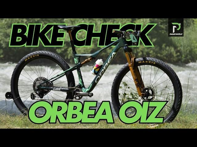 THE ORBEA OIZ 2024 "LUCKY" BY LUCA MARTIN. BIKE CHECK IN VAL DI SOLE BIKELAND