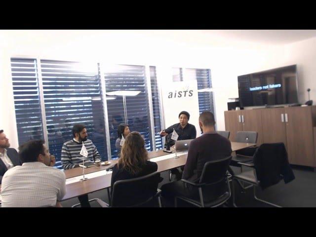 AISTS Alumni Breakfast with Google's UX Lead, Peter Jin Hong - February 2016