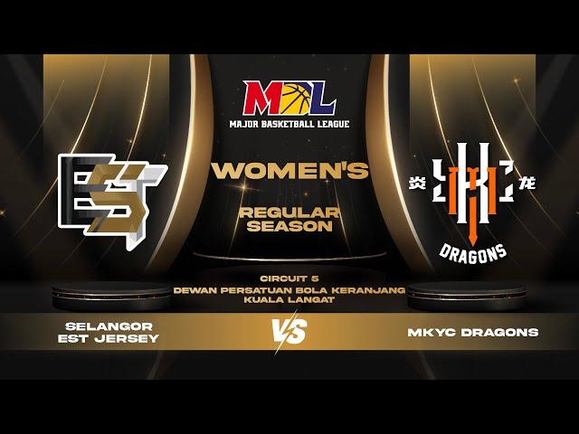 [ENG] MBL Regular Season 2024 | G10 |  Selangor EST Jersey vs MKYC Dragons