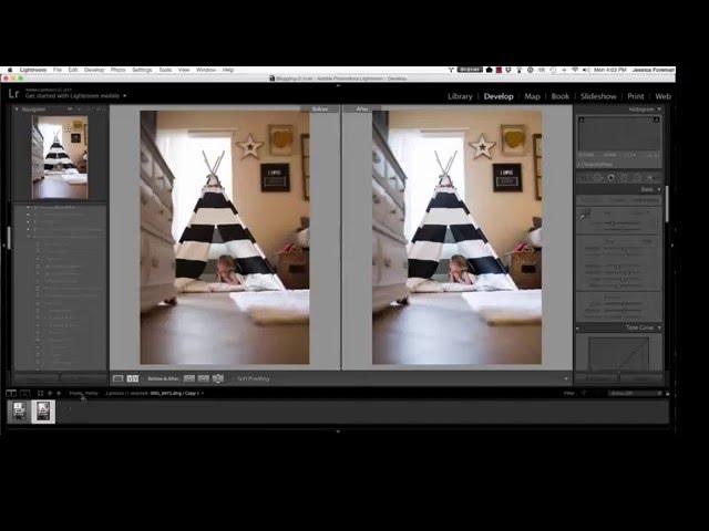 How to use Radial Filters to correct White Balance