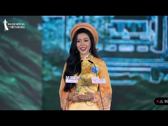 Phần thuyết trình TOP9 Hoa hậu Quốc gia Việt Nam 2024 - Nguyễn Ngọc Kiều Duy | congg SHOWBIZ