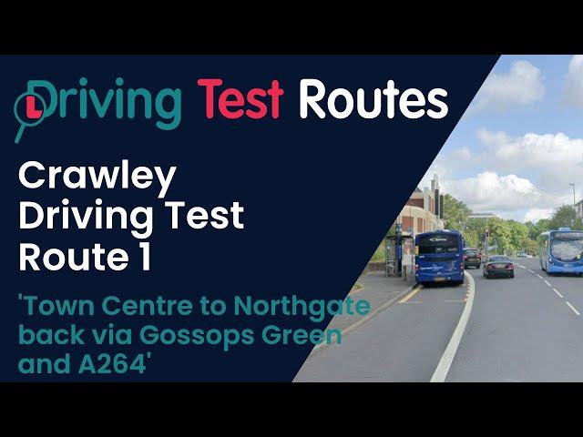 Crawley Driving Test Route 1