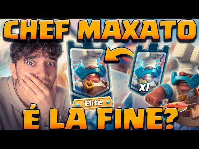 MAXO LO CHEF E CUCINO IN TOP LADDER... L'INIZIO DELLA FINE? - Clash Royale ITA