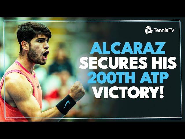 Carlos Alcaraz GOD MODE Performance vs Tallon Griekspoor  | Beijing 2024 Highlights