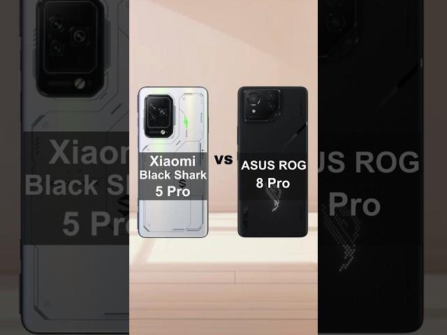 Xiaomi Black Shark 5Pro Vs ASUS ROG 8Pro |Comparison| #xiaomi #asus #asusrog #oppo #iphone #india