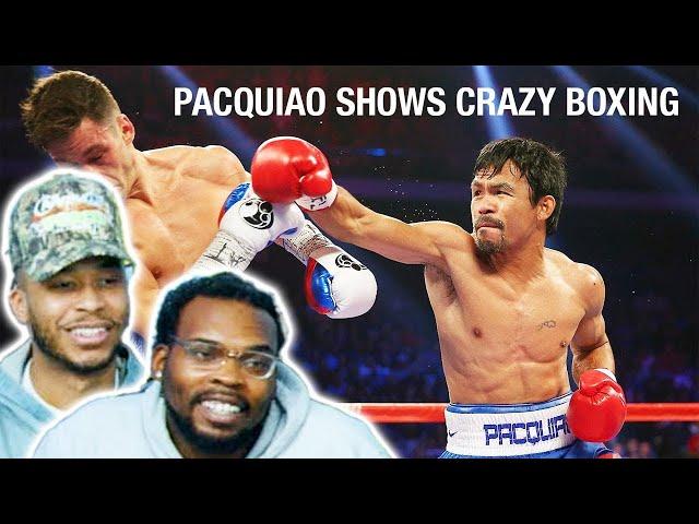 Americans React to 25 Times Manny Pacquiao Showed Crazy Boxing