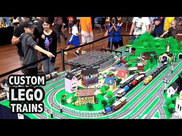 LEGO Island of Sodor Custom Train City | Brickvention 2019