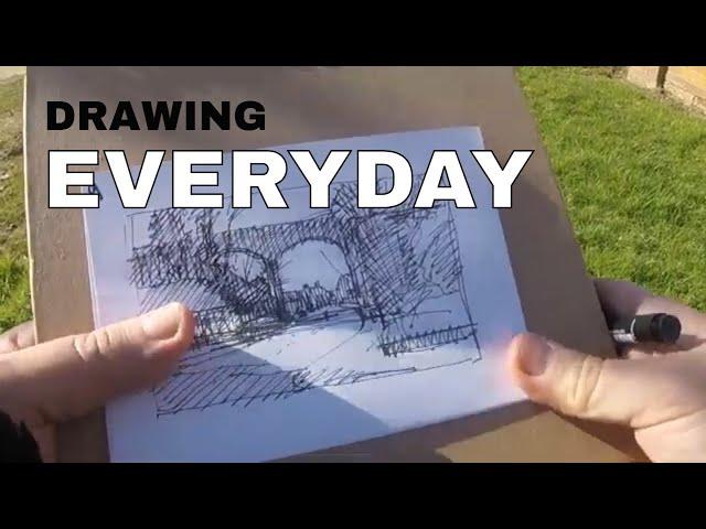 Practice Drawing Everyday with this Simple Exercise
