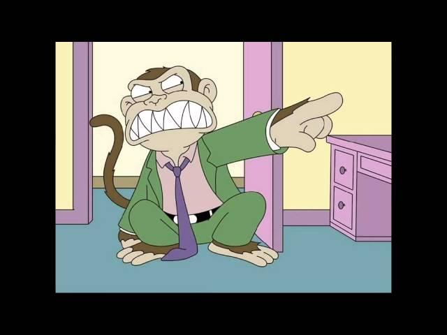 Family guy- Monkey REVENGE