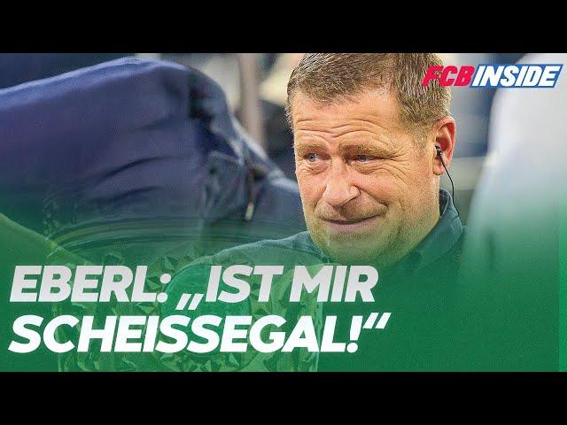 Max Eberl pampt Reporter an: „Ist mir scheißegal!“