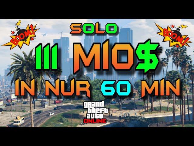 GTA 5 Money GlitchSOLOExtrem schnell & einfach zum MillionärAlle 2 Min 3,8 Mio$NUR GTA OldGen