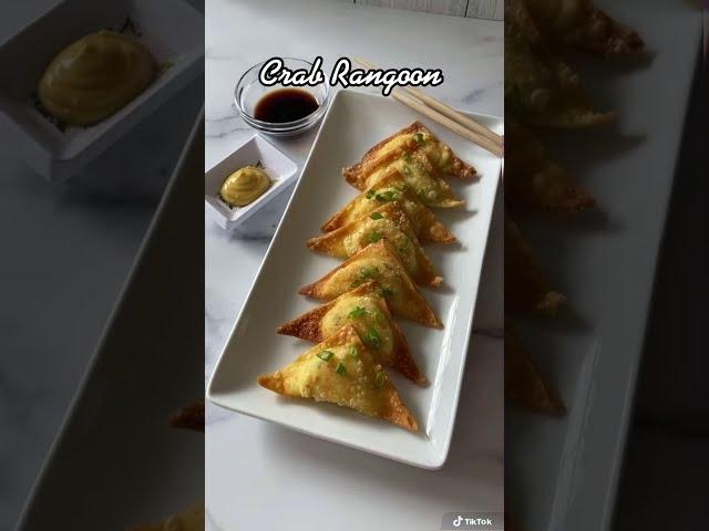 EASY CRAB RANGOON RECIPE #shorts