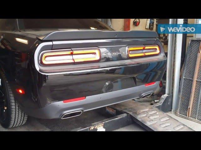 2016 Challenger QTP exhaust cut out