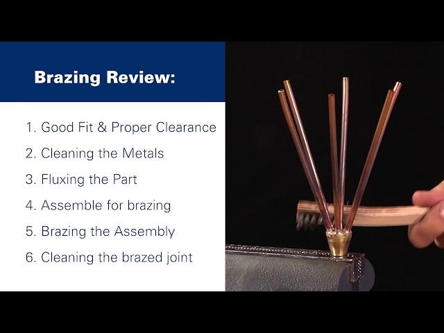 Fundamentals of Brazing #6: Cleaning the Joint