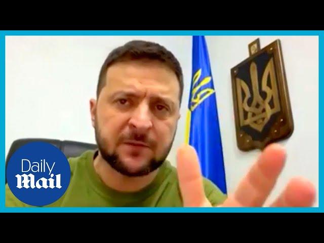 Zelensky speech: Russia rejected Easter ceasefire proposal