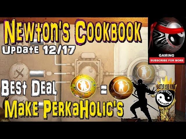 BO3 Zombies "NEWTON‘S COOKBOOK" Update Make Perkaholic BEST DEAL