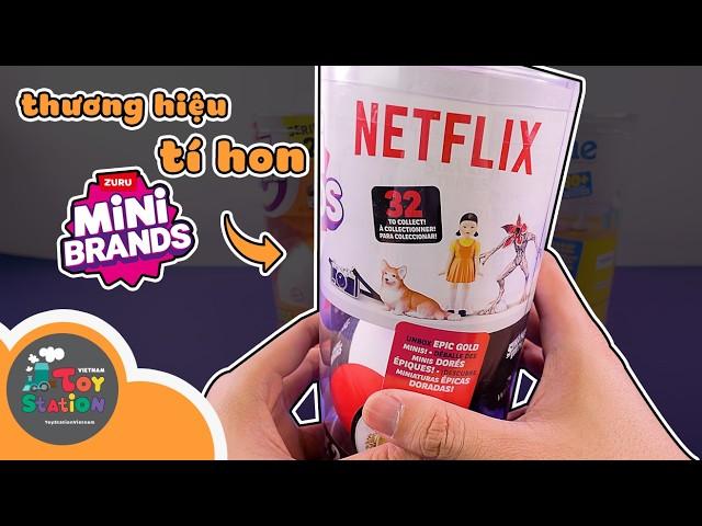 Những món đồ tí hon phiên bản NETFLIX  Mini Brands ToyStation 911