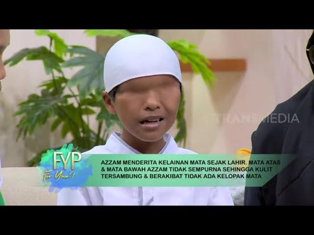 Azzam Nur Mujizat, Santri Tunanetra Bersuara Merdu Bikin Satu Studio Terharu | FYP (15/02/23) Part 2