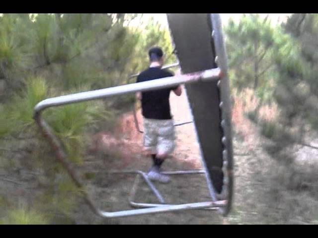 clay hamster wheels a trampoline