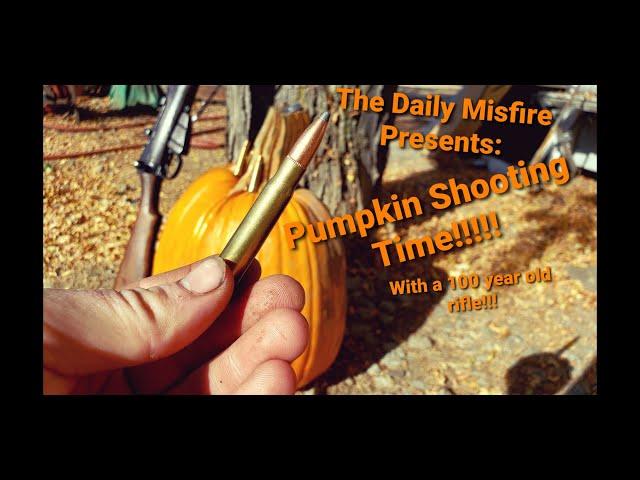 Pumpkin Shooting! The Daily Misfire: Gun Edition!