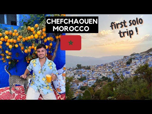 First Solo Trip Chefchaouen Blue City Morocco part 1 | Solo Travel Guide