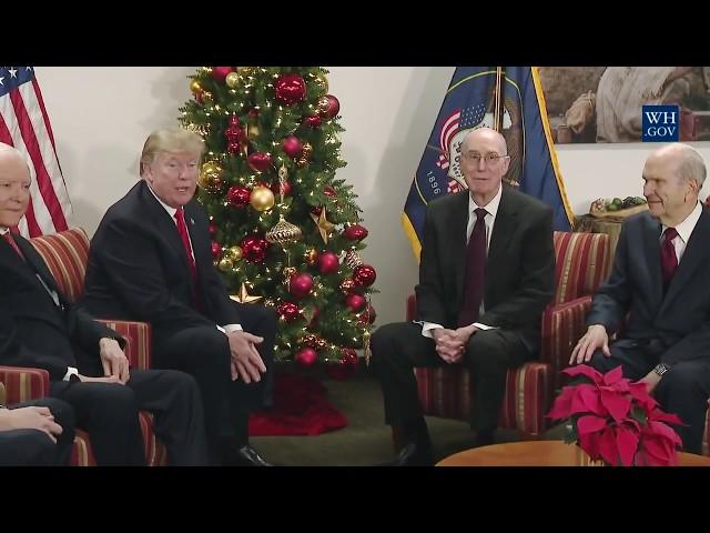 President Trump Meets with The Church of Jesus Christ of Latter-Day Saints Leaders