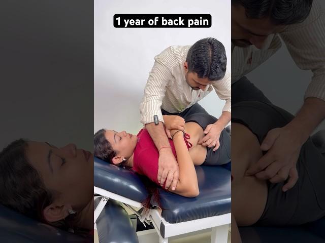 1 year old back pain treatment #ytshort #feed #trend #shortsfeed