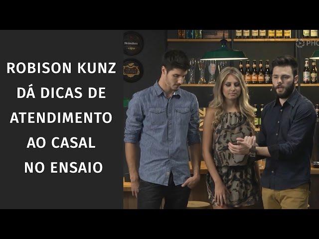 Robison Kunz dá dicas de atendimento ao casal no ensaio