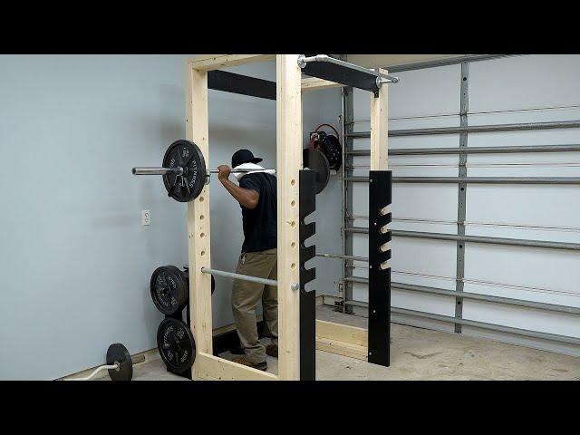 How to make a POWER RACK - Homemade GYM // EP01