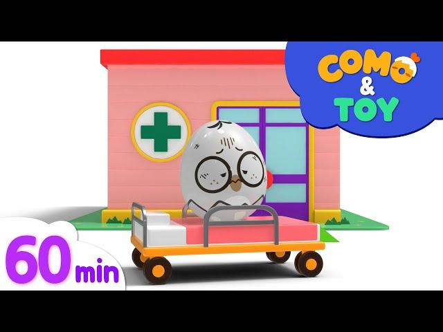 Como and Toys | Claw Machine + More Episode 60min | Learn colors and words | Como Kids TV