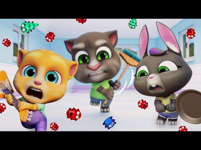 Nasty Little Bugs Hunt  | Talking Tom Shorts - Cartoon For Kids