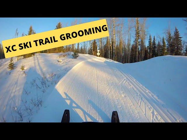 Grooming XC Ski Trails