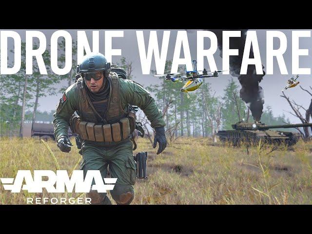 Drones Have Changed Modern Warfare In 2024... | Arma Reforger