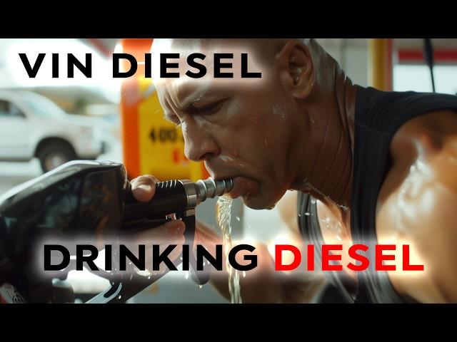 Vin Diesel drinking Diesel AI Video AI FlickNips version 2024