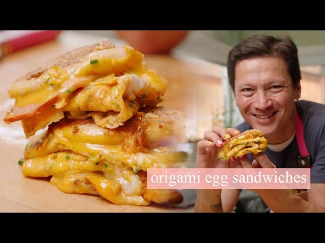 Origami Egg Sandwiches | Kenji's Cooking Show