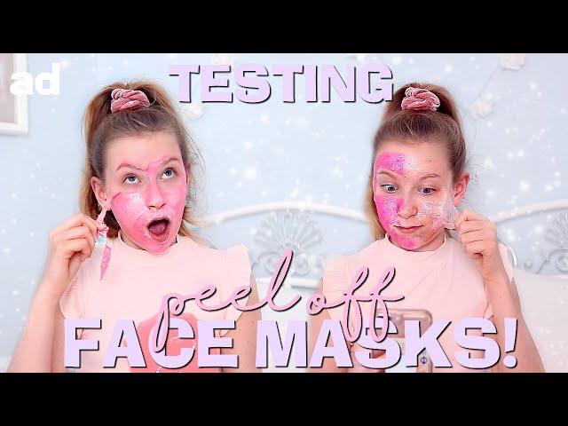 TESTING 10 PEEL OFF FACE MASKS! | Coco's World