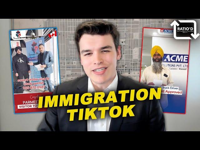 Exposing Canadian immigration consultants on TikTok