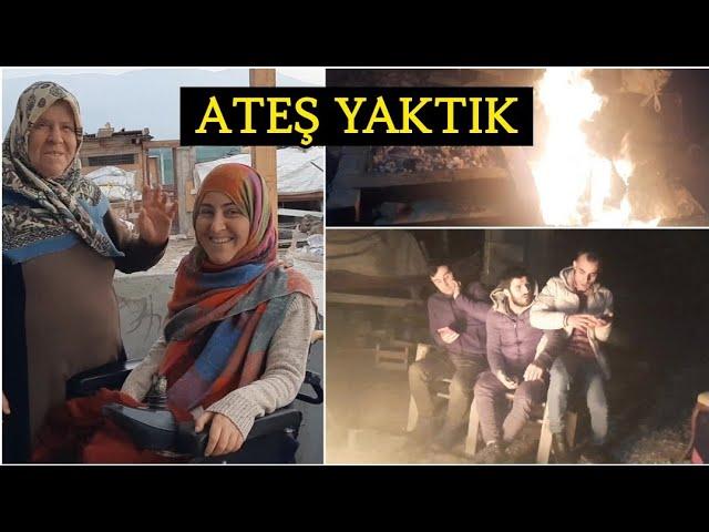 MİSAFİRİMİZ VAR⁉️ MUTLU OLDUK  OCAK BAŞINDA ATEŞ YAKTIK  KÖYDE HAYAT 