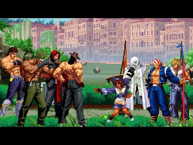 [KOF Mugen] Memorial | Brawlers vs Specialists [ 4vs4 ]