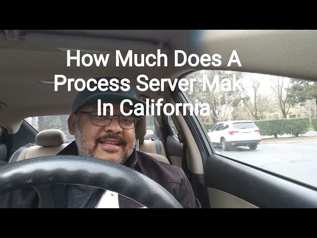 How Much Does A Process Server Make in California | Process Server Training