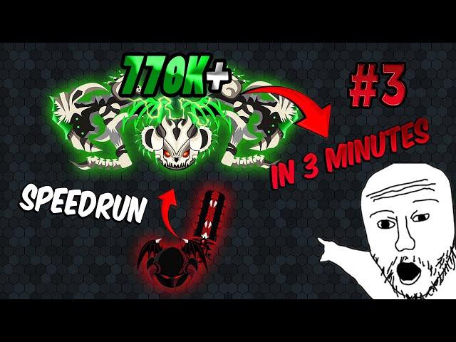 EvoWars.io - SPEEDRUN to 770k+ | tăng tốc lên cấp 38 trong 3 phút